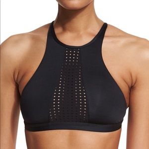 Vitamin A Celine High Neck Bikini Top XS